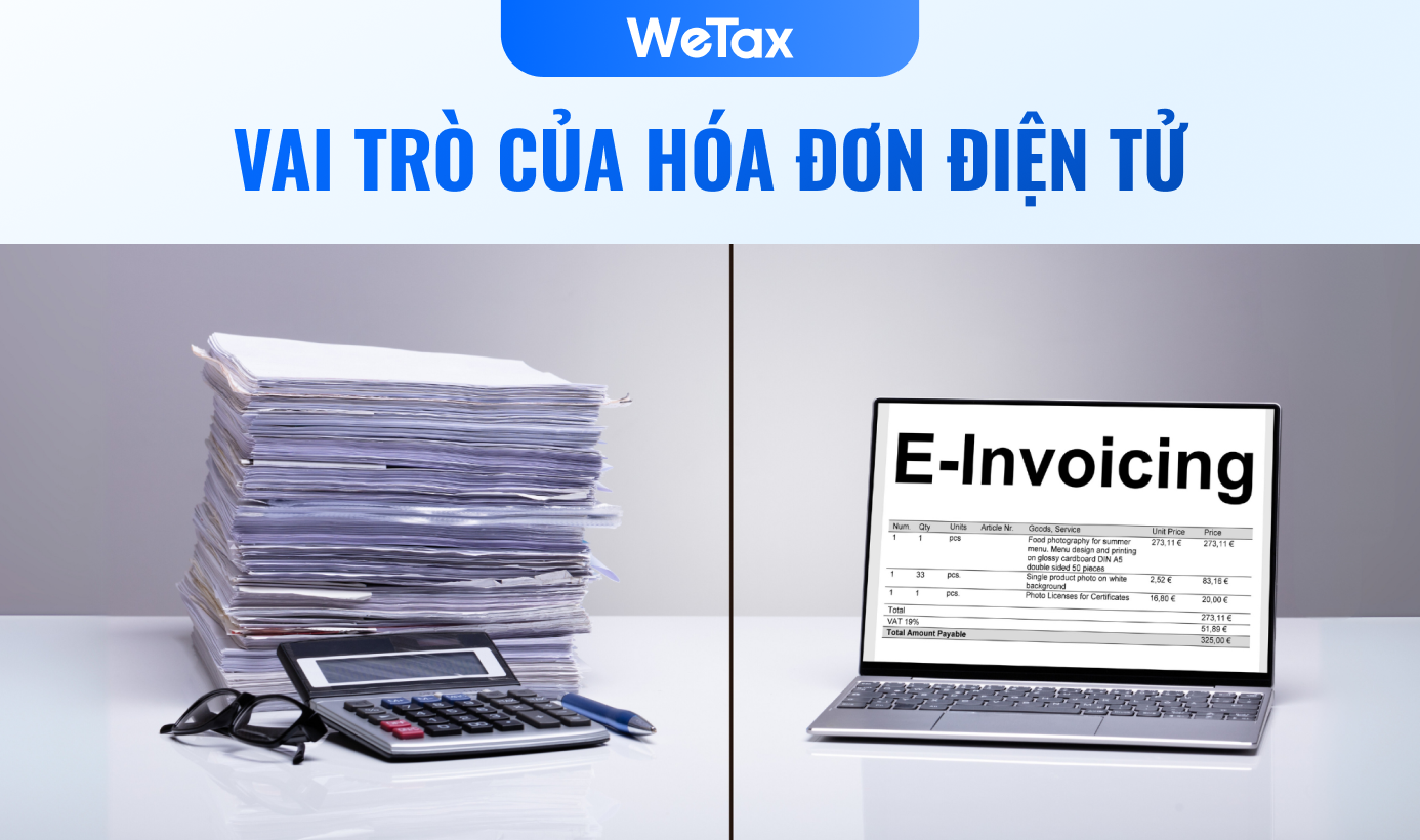 Hóa đơn điện tử (eInvoice) có vai trò gì?