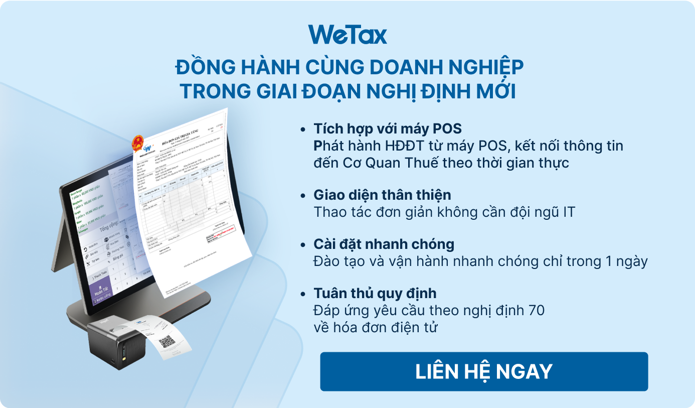 WeTax - Đồng hành cùng hộ kinh doanh trong giai đoạn nghị định mới
