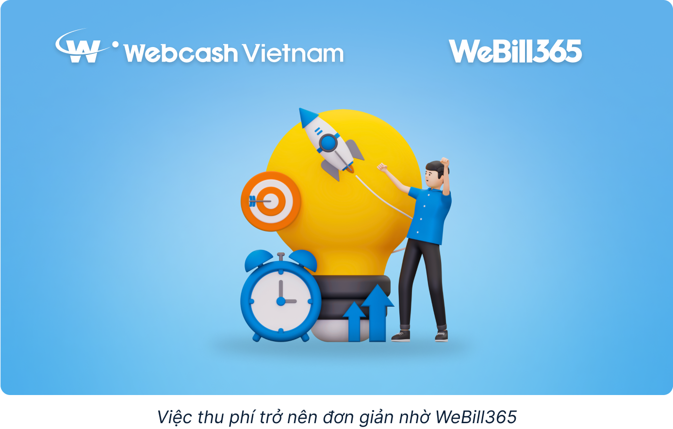 Việc thu phí trở nên đơn giản nhờ WeBill365